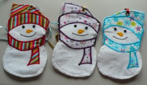 Adventskalender-Schneemann