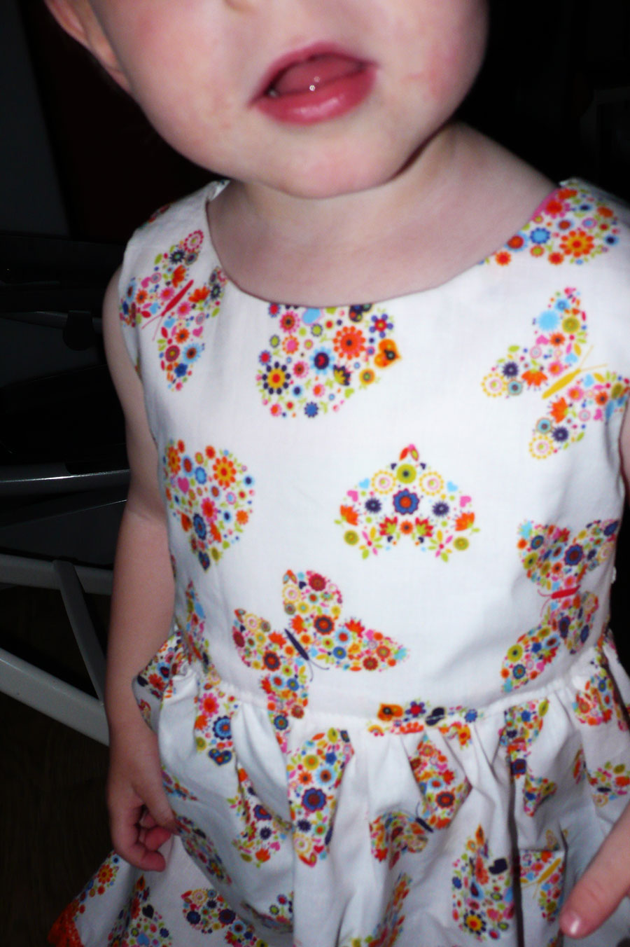 Sommerkleid aus Popeline