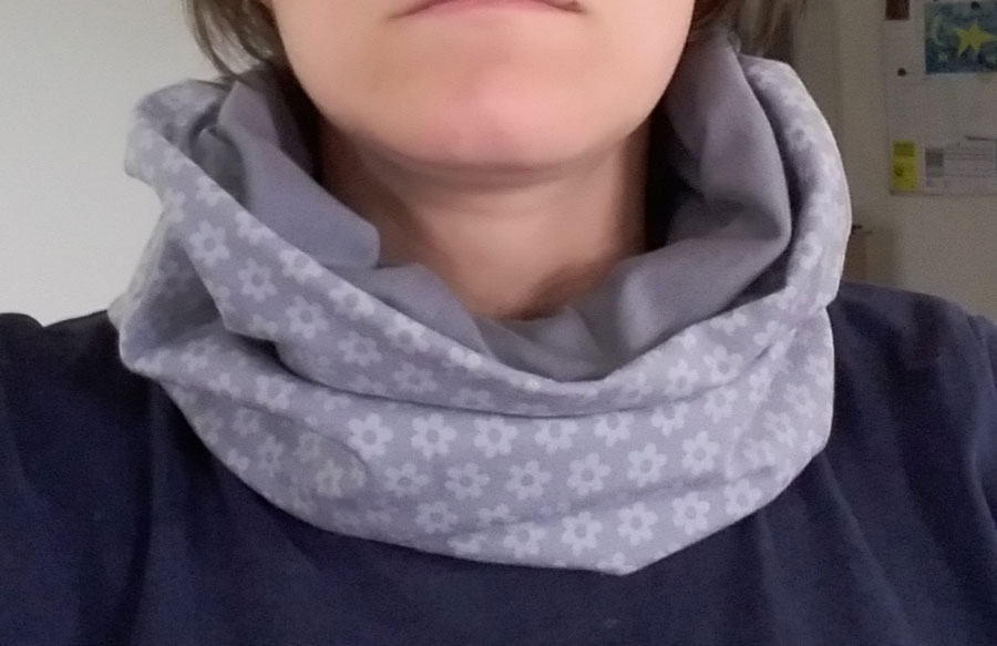 Schlauchschal (Loop Schal) nähen