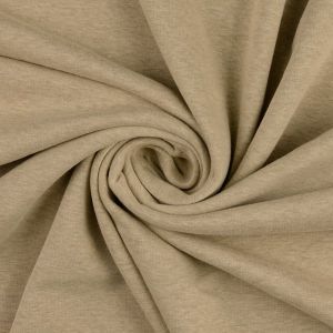 Alpenfleece Stoff in beige melange (col. 5005)