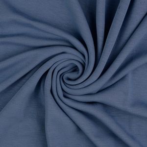 Alpenfleece Stoff in jeansblau (col. 5028)