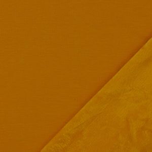 Alpenfleece Stoff in ocker (col. 5010)
