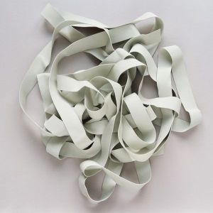 Badegummi in weiss 8mm breit zum Badeanzug, Bikini, Tankini & Badehose nähen