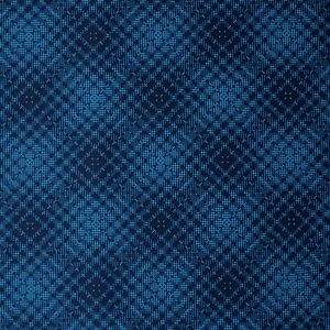 Badelycra Stoff mit Glencheck Muster in blau um Bademode, Unterwäsche & Sportbekleidung zu nähen