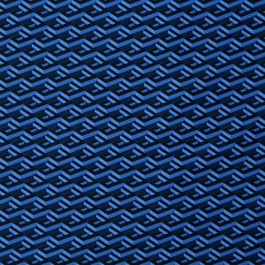 Badelycra Stoff mit Rauten in blau und dunkelblau