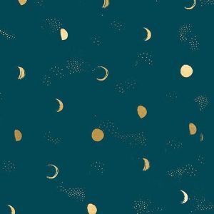 Baumwollstoff 'Mond' aus der Ruby Star Society Kollektion von Moda Fabrics