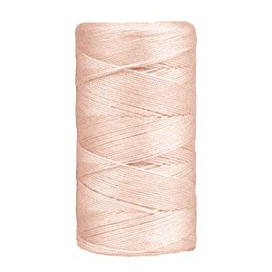 Bauschgarn in heller aprikose, 1000m-Spule von Hagal für Overlock & Coverlock