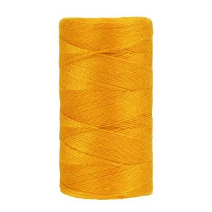 Bauschgarn in der Farbe Herbstorange, 1000m-Spule von Hagal für Overlock & Coverlock