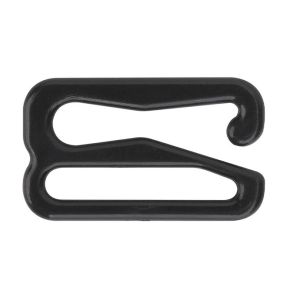 BH-Haken 20mm schwarz, 4 Stk.