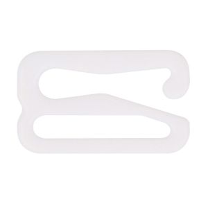 BH-Haken 20mm weiss, 4 Stk.