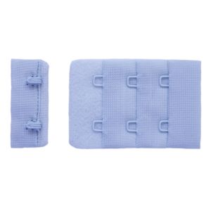 BH-Verschluss in flieder fürs BH-Nähen. Der Verschluss ist 3.8cm breit und 5.5cm lang - für mittelgrosse BHs geeignet.