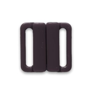 Bikiniverschluss in taupe-braun, Durchlass: 19mm