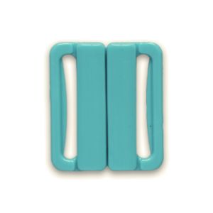 Bikiniverschluss in dusty mint, Durchlass: 25mm