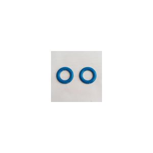 Ringe für Bademode, hellblau, 2 Stk.