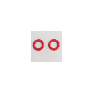 Ringe für Bademode, lachsrosa, 2 Stk.