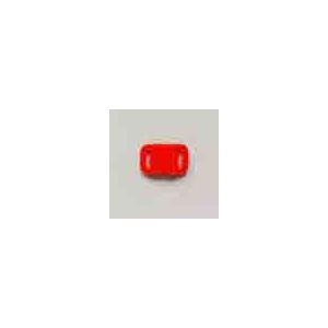 Bikiniverschluss, orange, Duchlass: 8mm