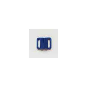 Bikiniverschluss, heidelbeerblau; Durchlass: 13mm