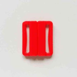 Bikiniverschluss, orange, Durchlass: 24mm