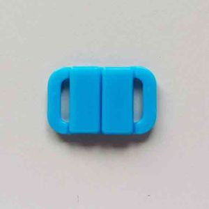 Bikiniverschluss, türkis, Durchlass: 8mm