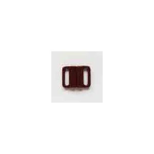 Bikiniverschluss, dunkelbraun, Durchlass: 13mm