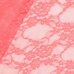Bielastische Mesh-Spitze 'Alexandra' in lachs