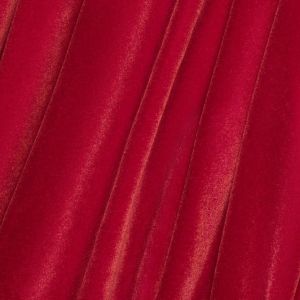 Bielastischer Samt Stoff in rot (col. 82)