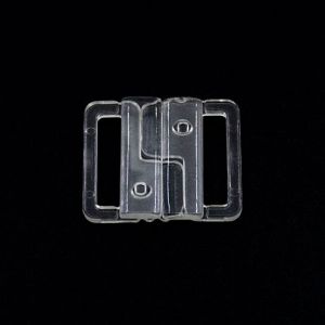 Bikiniverschluss transparent Durchlass: 14mm
