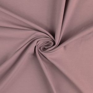 Bündchenstoff altrosa dunkel glatt (col. 6016)