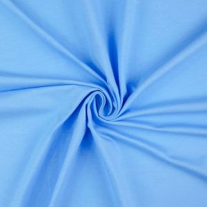 Bündchen Stoff babyblau glatt (col. 5029)