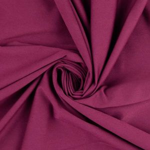 Bündchenstoff glatt in uni magenta (col. 111)