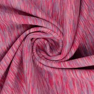 Bündchen Stoff in pink-melange