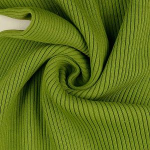 Bündchenstoff grob gerippt lime (col. 5033)
