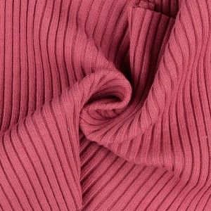 Bündchenstoff grob gerippt mauve (col. 5016)