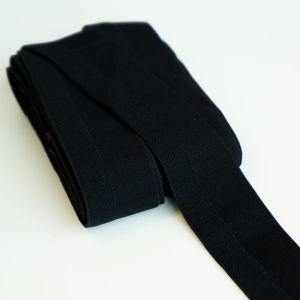 Bund-Falzgummi schwarz 35mm breit