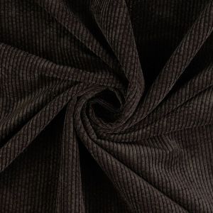 Cord - Manchester Stoff in schwarz (col. 5001)