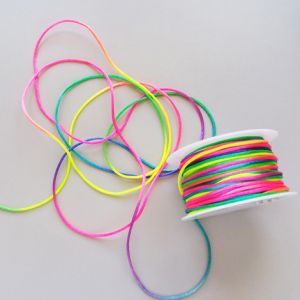 Satinkordel, 2.5mm breit in 25 Farben