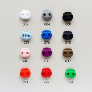 Kordelstopper für 2-4mm Kordel, 2 Stk.