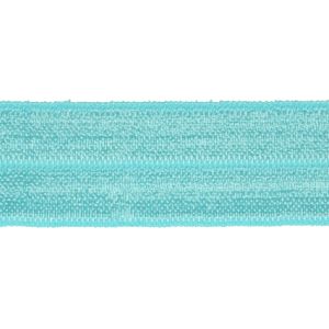 Elastisches Einfassband – 20mm breit in Aquamarine (col. 405)