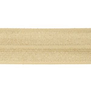 Elastisches Einfassband – 20mm breit in hellbeige (col. 886)