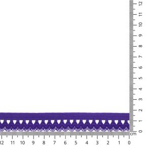 Spitzengummi (weich, elastisch) in violett (col. 183)