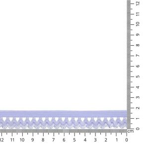 Spitzengummi (weich, elastisch) in hellviolett (col. 187)