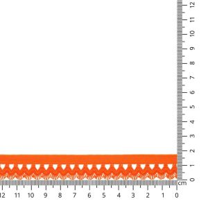 Spitzengummi (weich, elastisch) in orange (col. 693)