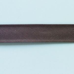 Schrägband, Einfassband, 20mm in braun (col. 1054)