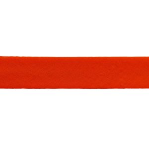 Uni Schrägband - Einfassband - 20mm breit in rot (col. 215)