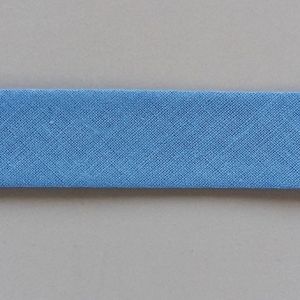 Schrägband, Einfassband, 20mm breit in himmelblau (col. 1129)