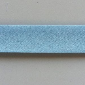 Schrägband, Einfassband, 20mm breit in babyblau (col. 1131)
