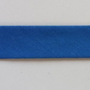 Schrägband, Einfassband, 20mm breit in blau (col. 1160)