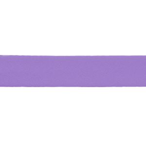 Uni Schrägband - Einfassband - 20mm breit in flieder (col. 1169)