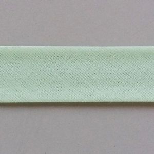 Schrägband, Einfassband, 20mm breit in hellem mint (col. 1204)