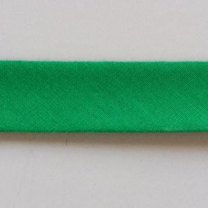 Schrägband, Einfassband, 20mm breit in grün (col. 1217)